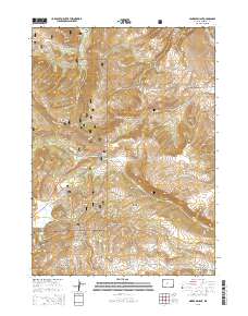Miners Delight 2015 topographic map thumbnail