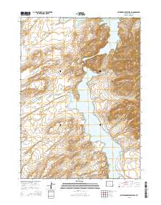 Pathfinder Reservoir SW 2015 topographic map thumbnail