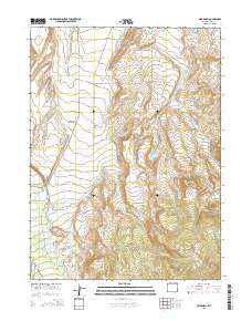Pine Knoll 2015 topographic map thumbnail