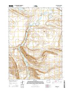 Pine Ridge 2015 topographic map thumbnail