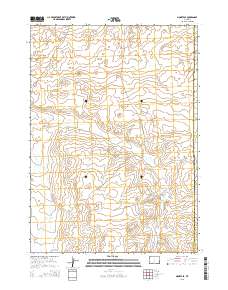 Moneta SE 2015 topographic map thumbnail