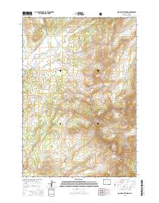 Mount Chittenden 2015 topographic map thumbnail
