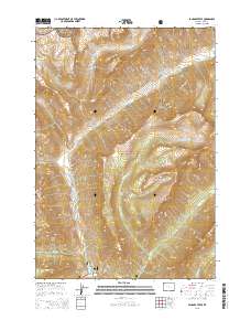 Pahaska Tepee 2015 topographic map thumbnail