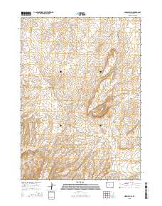 Ninemile Hill 2015 topographic map thumbnail