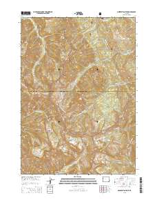 Observation Peak 2015 topographic map thumbnail