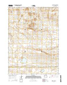 Picket Lake 2015 topographic map thumbnail