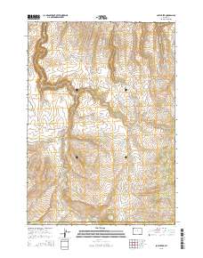 Lost Creek 2015 topographic map thumbnail