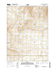 Lost Creek Reservoir 2015 topographic map thumbnail