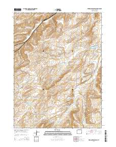 Piedmont Reservoir 2015 topographic map thumbnail