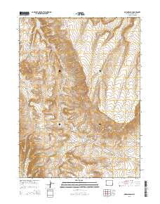 Maxon Ranch 2015 topographic map thumbnail