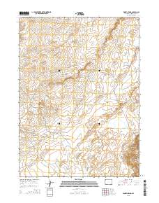Kinney Spring 2015 topographic map thumbnail