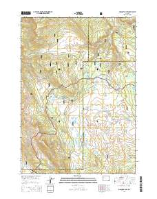 Mosquito Lake 2015 topographic map thumbnail