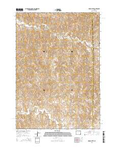 Negro Butte 2015 topographic map thumbnail