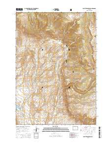 Leavitt Reservoir 2015 topographic map thumbnail