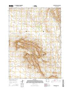 Leckie Reservoir 2015 topographic map thumbnail