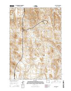 Neil Butte 2015 topographic map thumbnail