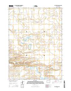 Pine Tree Ridge 2015 topographic map thumbnail