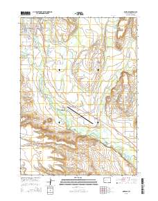 Pinedale 2015 topographic map thumbnail