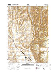 Pedro 2015 topographic map thumbnail
