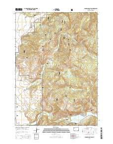 Shadow Mountain 2015 topographic map thumbnail
