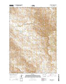 Mitten Butte 2015 topographic map thumbnail