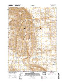 Reid Canyon 2015 topographic map thumbnail