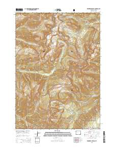 Rendezvous Peak 2015 topographic map thumbnail