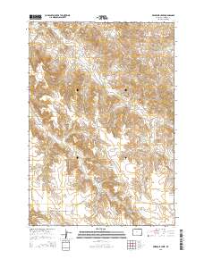 Reservoir Creek 2015 topographic map thumbnail