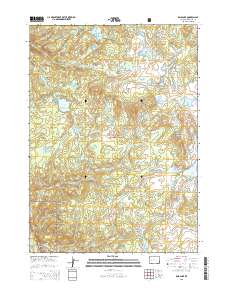Raid Lake 2015 topographic map thumbnail
