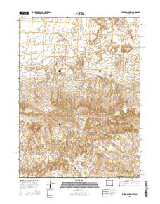 Powder Mountain 2015 topographic map thumbnail