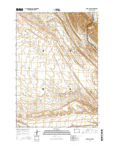 Sheep Canyon 2015 topographic map thumbnail