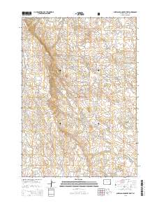 Sheep Canyon Creek West 2015 topographic map thumbnail