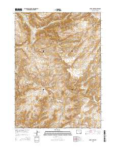 Sheep Creek 2015 topographic map thumbnail