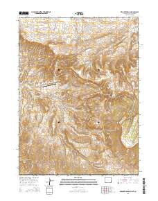 Red Creek Ranch 2015 topographic map thumbnail
