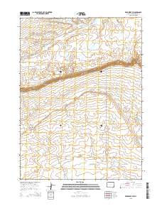 Red Desert SW 2015 topographic map thumbnail