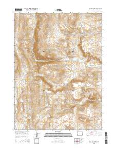 Round Mountain 2015 topographic map thumbnail