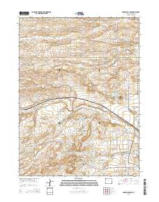 Round Top Lake 2015 topographic map thumbnail