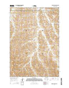 Roundup Draw 2015 topographic map thumbnail