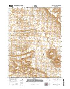 North Table Mountain 2015 topographic map thumbnail