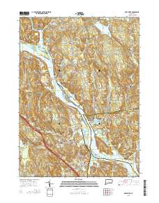 Deep River 2015 topographic map thumbnail