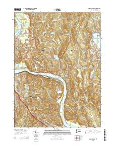 Middle Haddam 2015 topographic map thumbnail