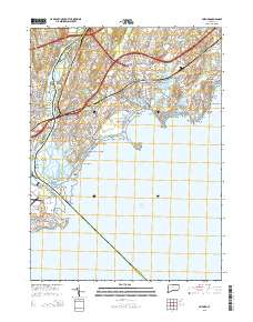 Milford 2015 topographic map thumbnail