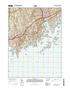 Norwalk South 2015 topographic map thumbnail