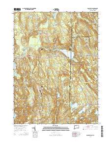Voluntown 2015 topographic map thumbnail