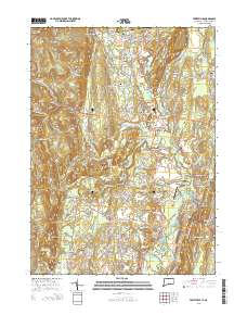 Tariffville 2015 topographic map thumbnail