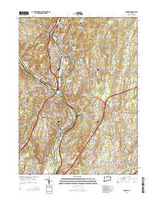 Ansonia 2015 topographic map thumbnail