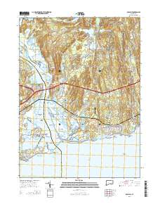 Old Lyme 2015 topographic map thumbnail