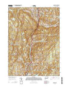 Naugatuck 2015 topographic map thumbnail