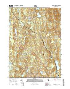 Wachusett Mountain 2015 topographic map thumbnail