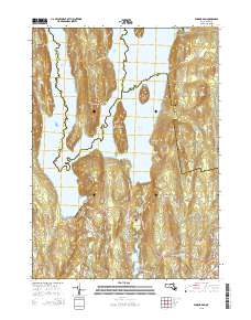 Winsor Dam 2015 topographic map thumbnail